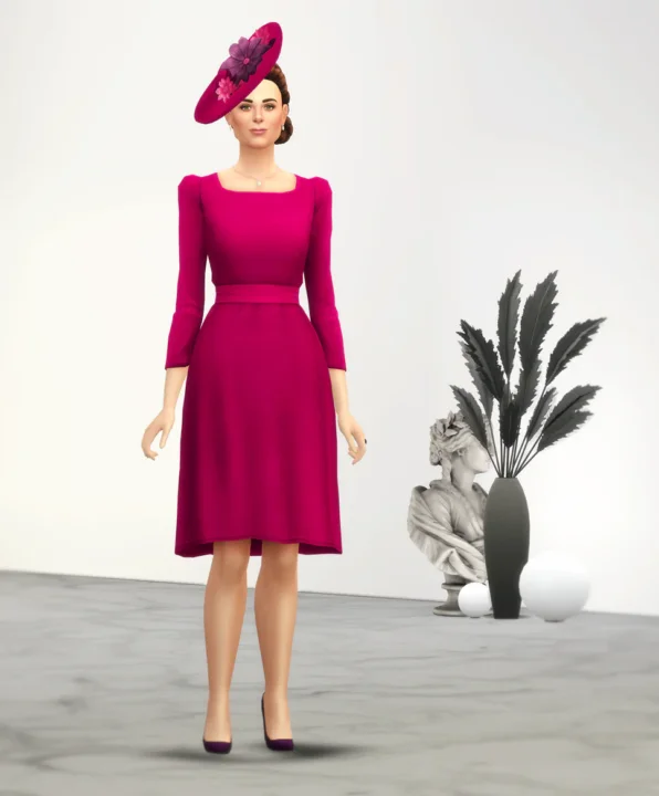 Duchess of Dress & Hat Set
