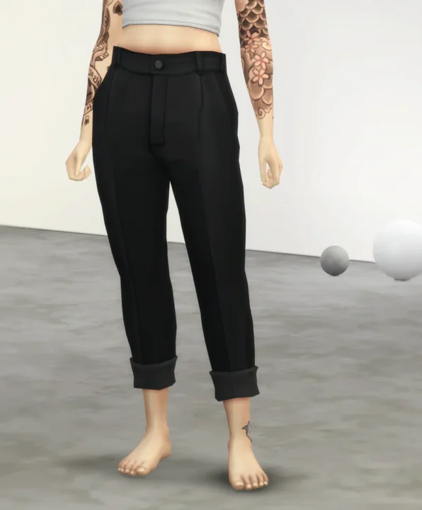Roll Up Your Trousers for Female