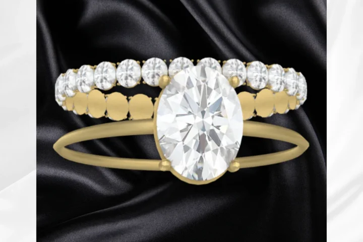 Diamond Ring and Wedding Band