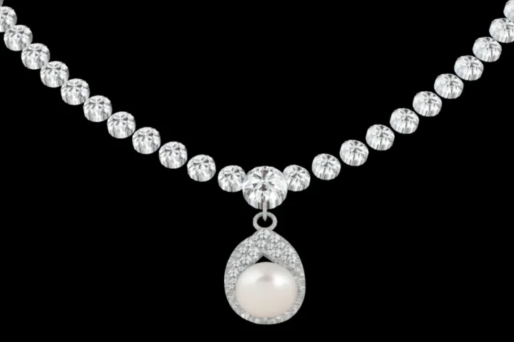 Pearl Wedding Necklace