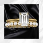 Lila Engagement Ring and Wedding Band