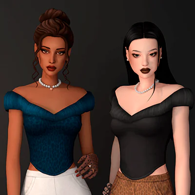 [The Mob Wife Collection] - Fur Top