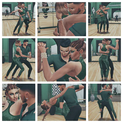 Couple dance ''Bachata''