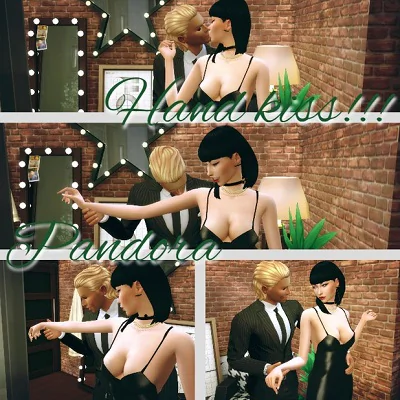 Hand kiss