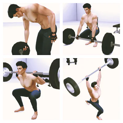 Lifting weights