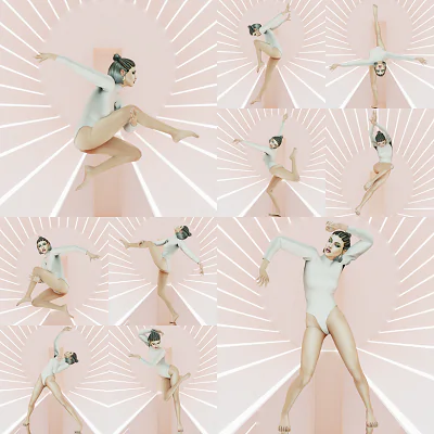 Modern dancing
