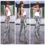 Models pose 2