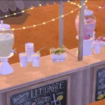 Strawberry lemonade stand