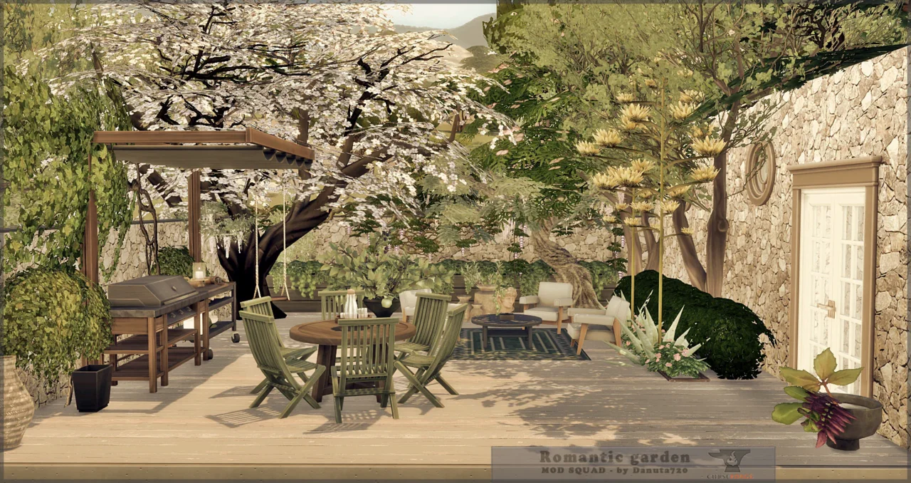 Romantic garden