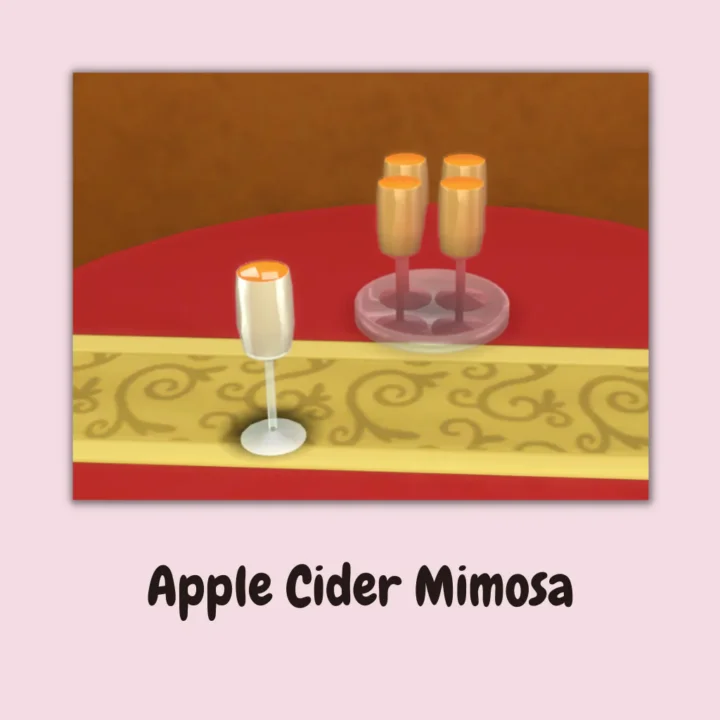 Apple Cider Mimosa