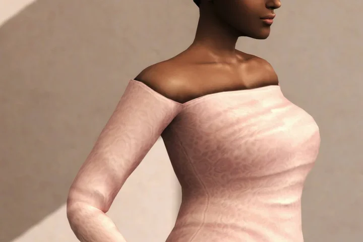 Rosa × alba - Orchid Gown Set