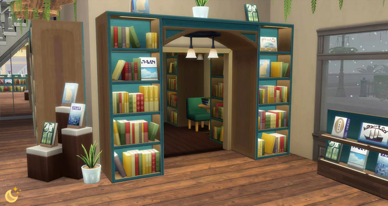 Cozy Book Shop Set