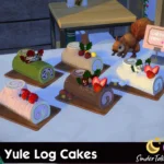 Yule Log Cakes