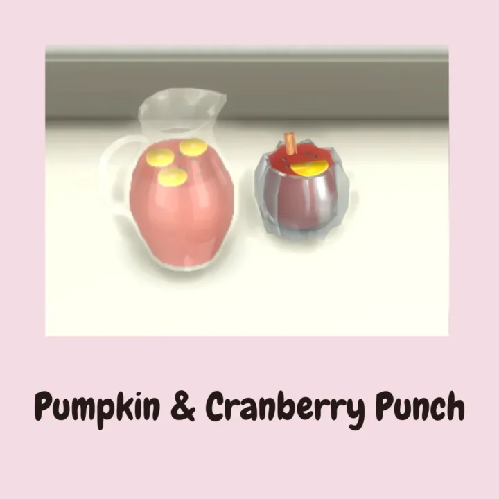 Pumpkin & Cranberry Punch