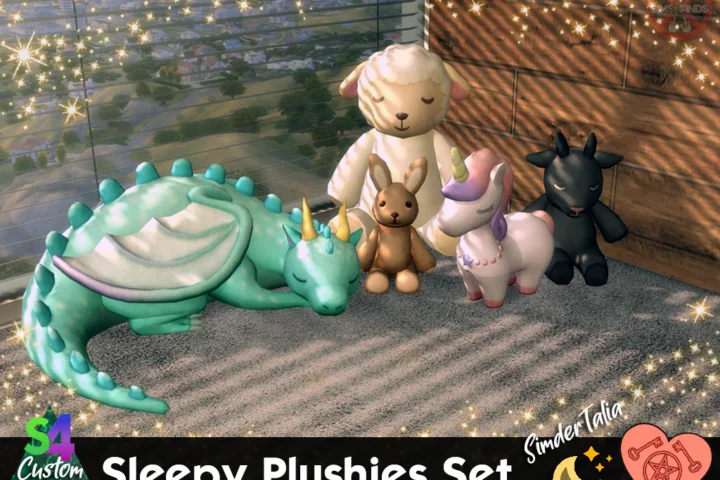 Sleepy Plushies Set