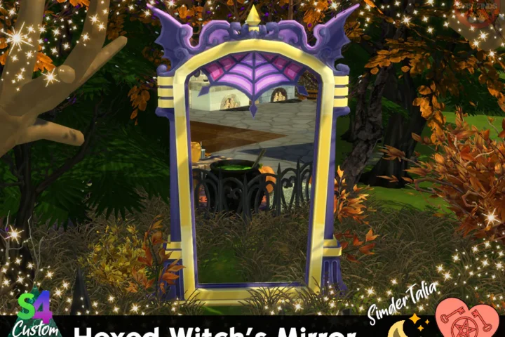 Hexed Witch's Mirror