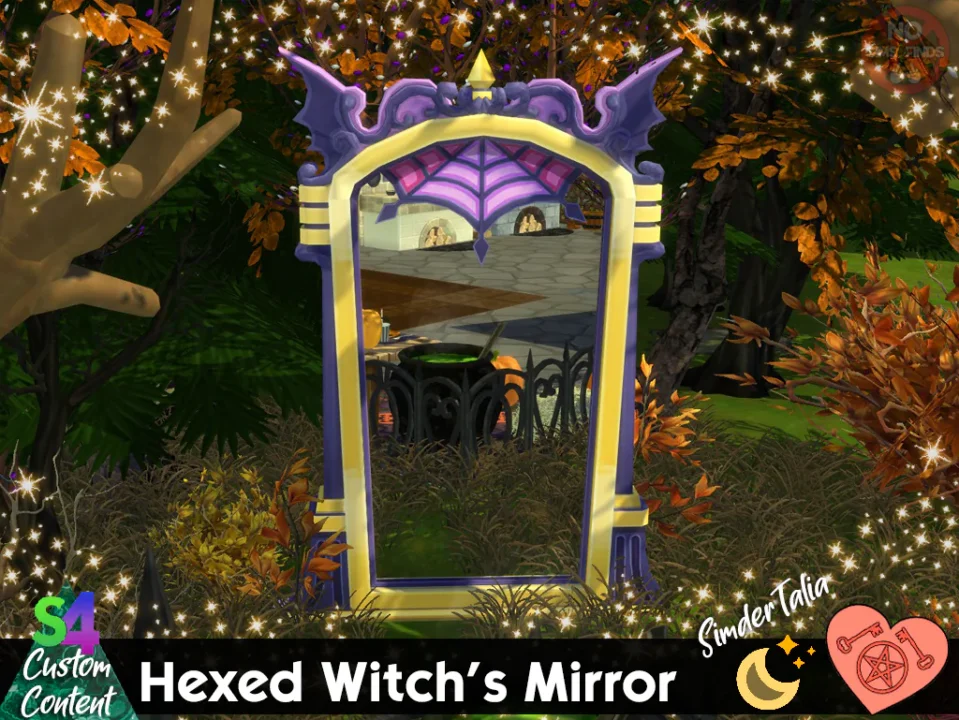 Hexed Witch's Mirror