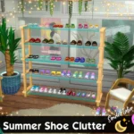 Summer Shoe Clutter