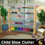 Child Shoe Clutter