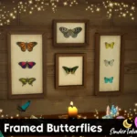 Framed Butterflies
