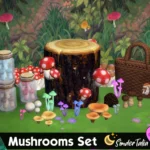 Mushrooms Set