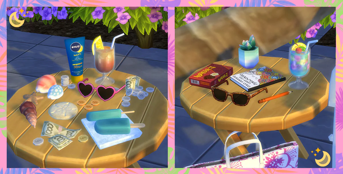 Sunglasses Decor Set