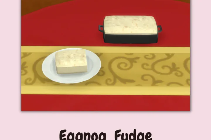 Eggnog Fudge