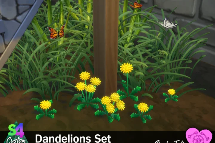 Dandelions Set