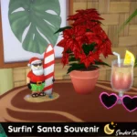 Surfin' Santa Souvenir