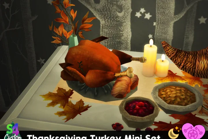 Thanksgiving Turkey Mini Set