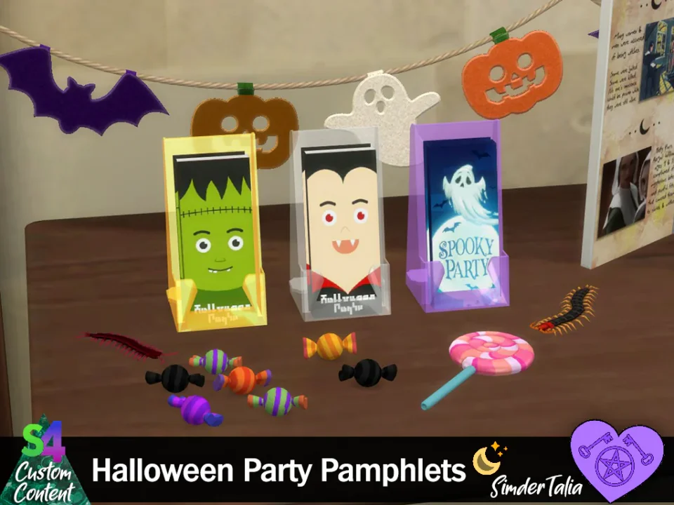 Halloween Party Pamphlets