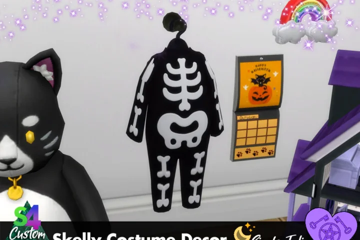 Skelly Costume Decor