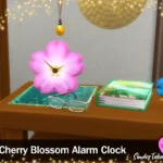 Cherry Blossom Alarm Clock