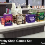 Witchy Shop Games Set