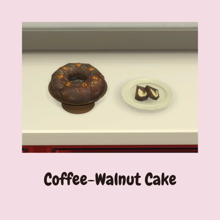 Coffee-Walnut Cake