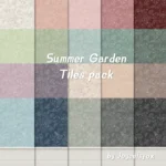Summer Garden - Tiles pack