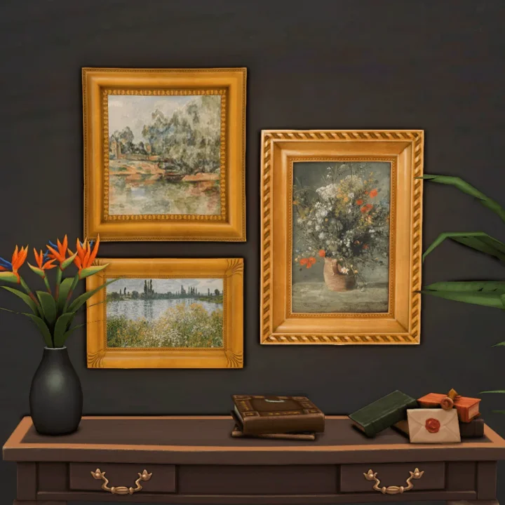 Vintage Oil Trio