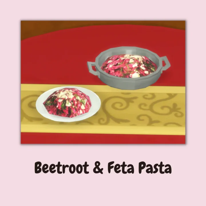 Beetroot & Feta Pasta