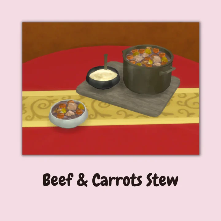Beef & Carrots Stew