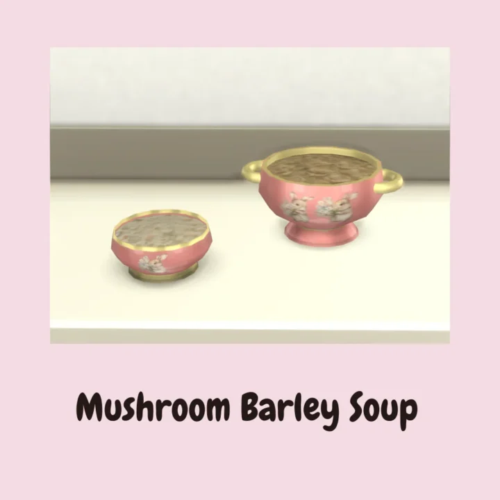 Mushroom Barley Soup