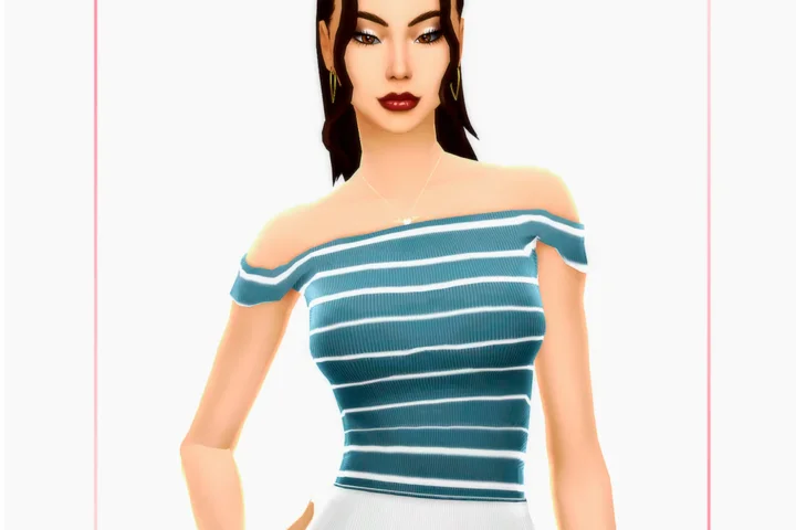 Woman Top - Navy - Version 3