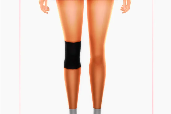 Woman Knee Pad - Right - Version 1