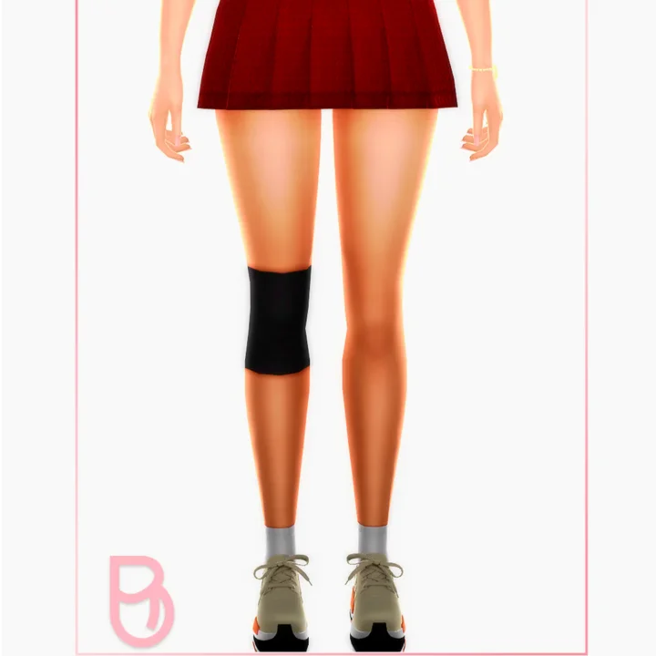 Woman Knee Pad - Right - Version 1