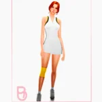 Woman Tennis Dress - Anne - Version 1