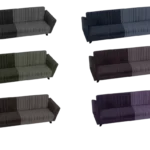 Velvet Eclipse Sofa