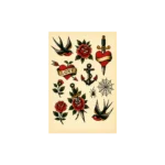 Flash Tattoos - Posters Set