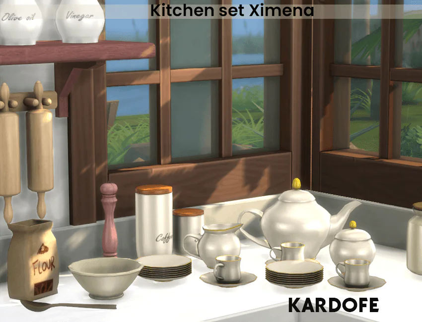 Kitchen set Ximena