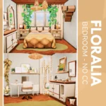 Floralia Bedroom - No CC