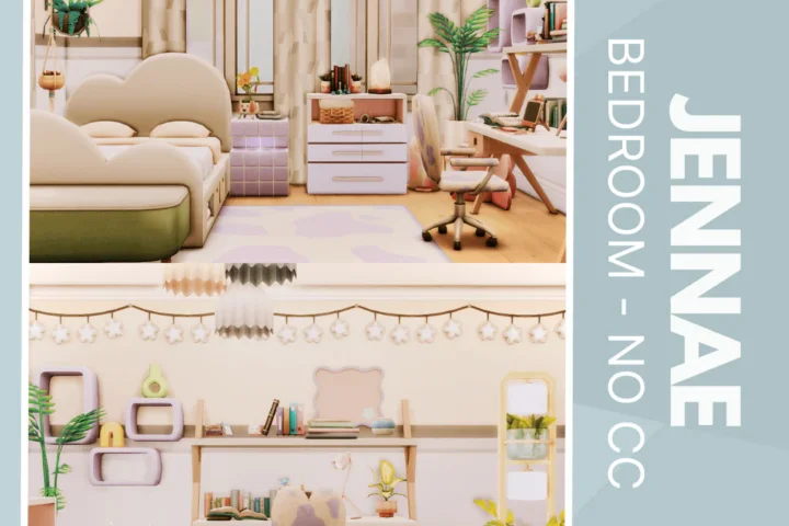 Jennae Bedroom - No CC