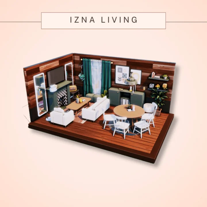 Izna Livingroom - No CC